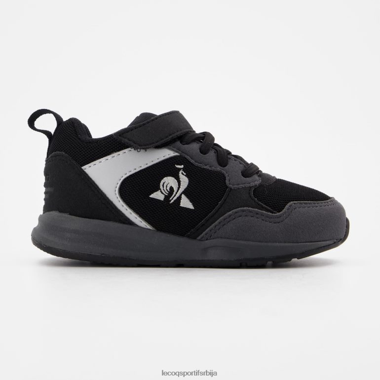 деца Le Coq Sportif ципела р500 баби спорт црна ципеле LVZN2D416