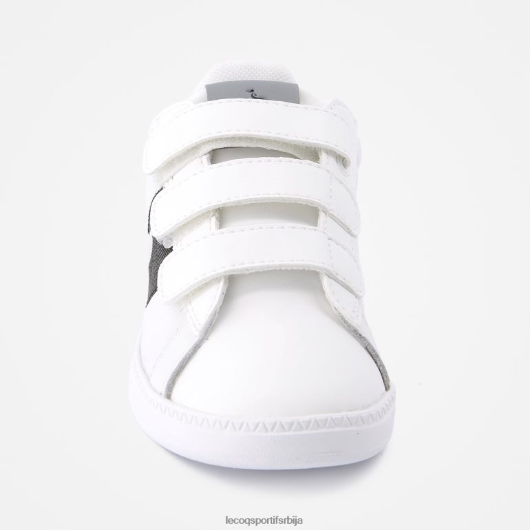 деца Le Coq Sportif ципеле цоуртцлассиц 2 тоне беле ципеле LVZN2D686