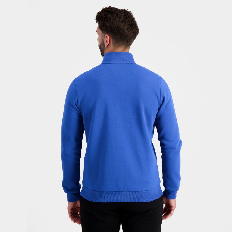 мушкарци Le Coq Sportif дуксерица плава са патентним затварачем одећу LVZN2D12