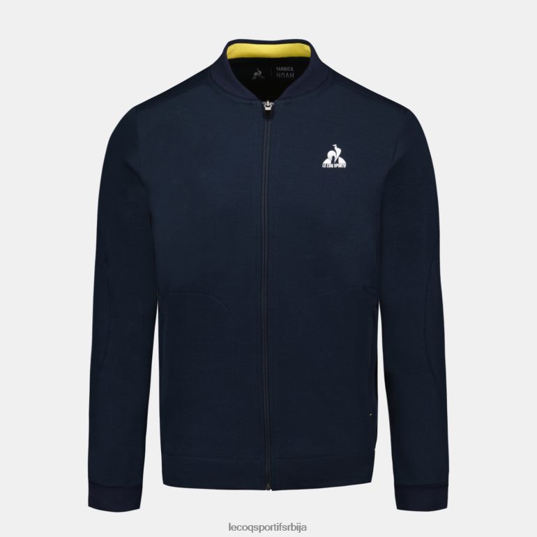 мушкарци Le Coq Sportif дуксерица плава са патентним затварачем одећу LVZN2D19