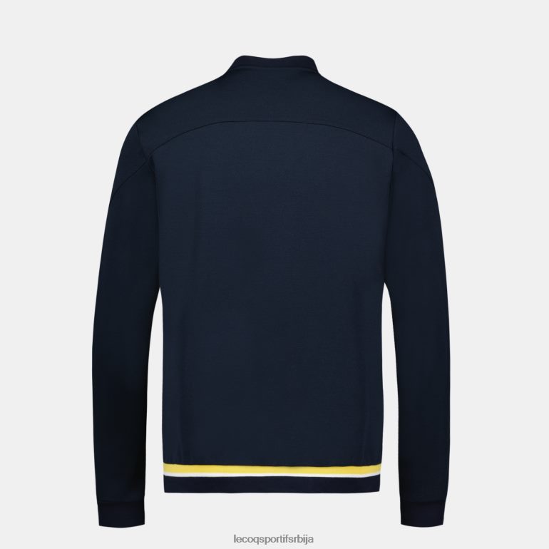 мушкарци Le Coq Sportif дуксерица плава са патентним затварачем одећу LVZN2D19