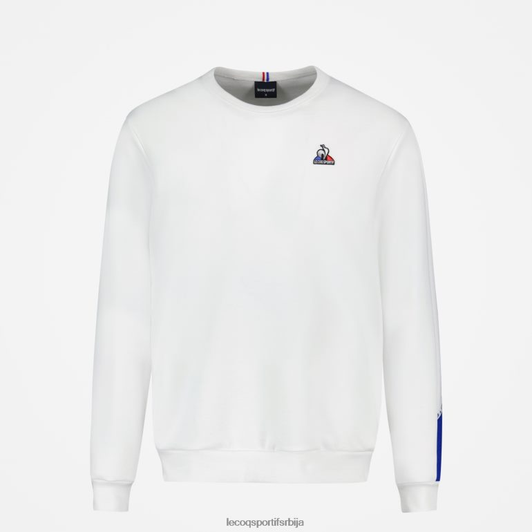 мушкарци Le Coq Sportif дуксерица бела одећу LVZN2D1