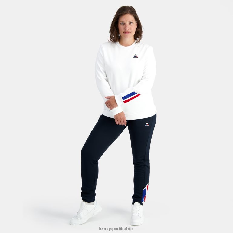 мушкарци Le Coq Sportif дуксерица бела одећу LVZN2D1