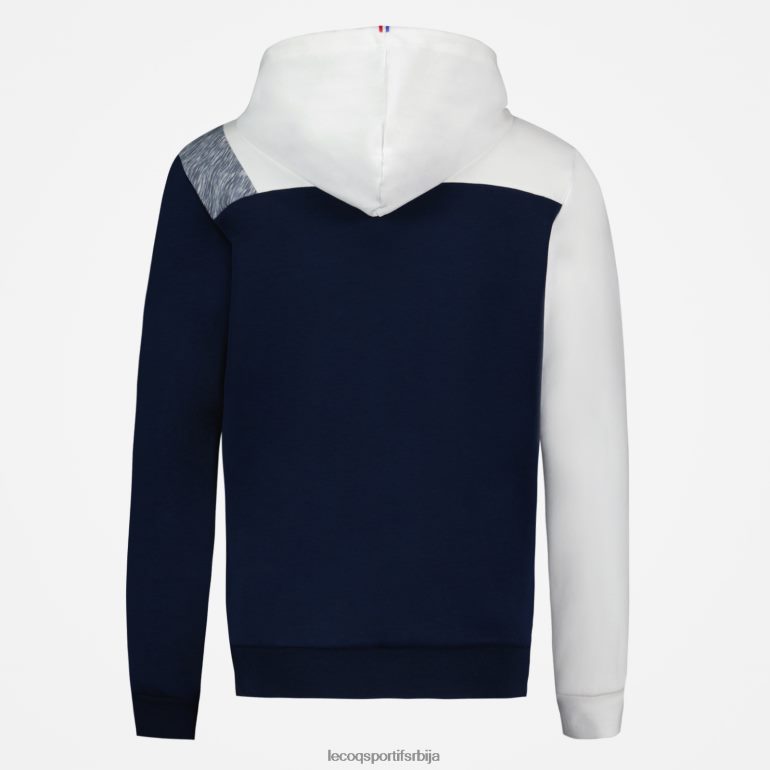мушкарци Le Coq Sportif дуксерица са капуљачом и плавим патентним затварачем одећу LVZN2D22