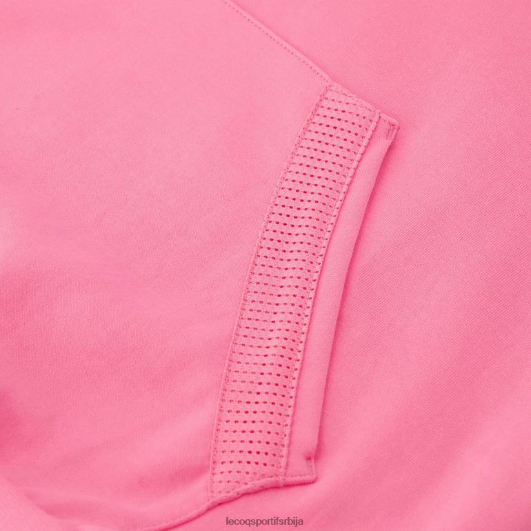 мушкарци Le Coq Sportif дуксерица са капуљачом розе одећу LVZN2D30