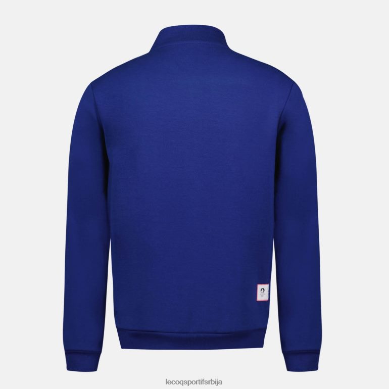мушкарци Le Coq Sportif дуксерица плава са патентним затварачем одећу LVZN2D32