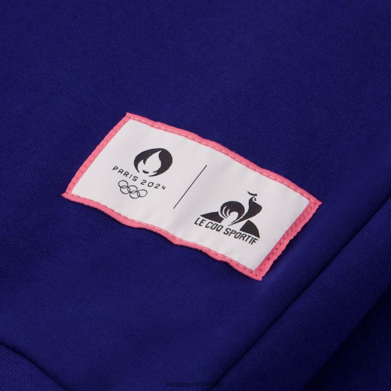 мушкарци Le Coq Sportif дуксерица плава са патентним затварачем одећу LVZN2D32