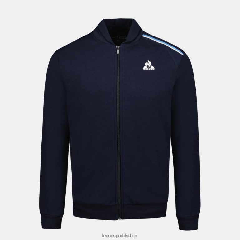мушкарци Le Coq Sportif дуксерица плава са патентним затварачем одећу LVZN2D34