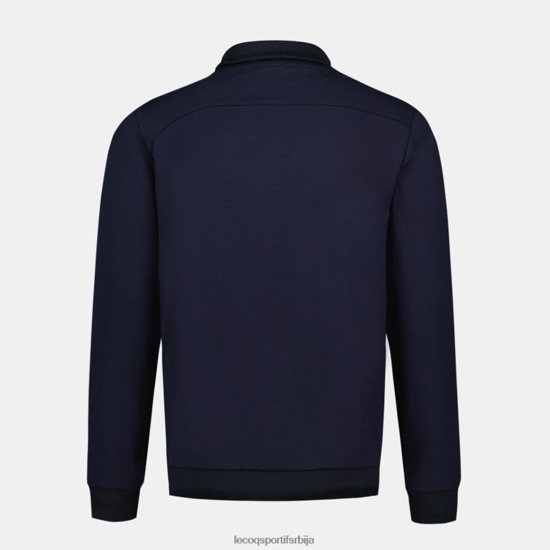 мушкарци Le Coq Sportif дуксерица плава са патентним затварачем одећу LVZN2D34