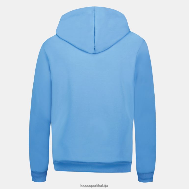 мушкарци Le Coq Sportif дуксерица са капуљачом плава одећу LVZN2D36