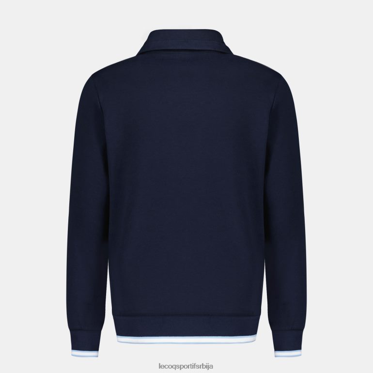 мушкарци Le Coq Sportif дуксерица плава са патентним затварачем одећу LVZN2D433