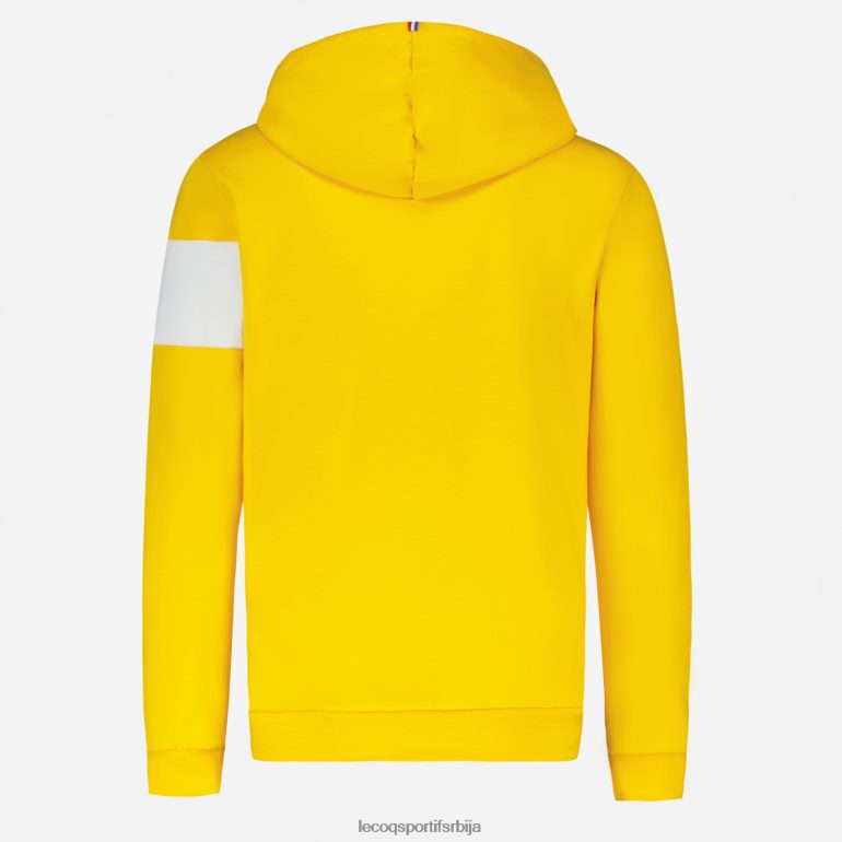 мушкарци Le Coq Sportif дуксерица са капуљачом жута одећу LVZN2D438