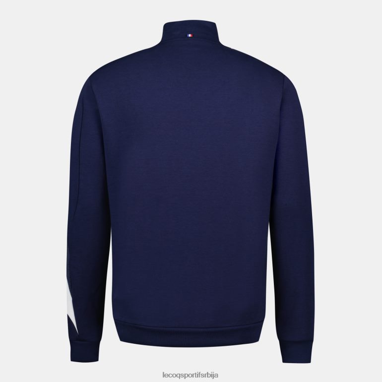мушкарци Le Coq Sportif дуксерица плава са патентним затварачем одећу LVZN2D445