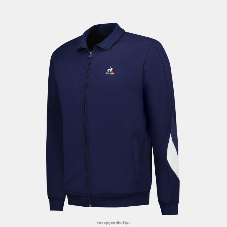 мушкарци Le Coq Sportif дуксерица плава са патентним затварачем одећу LVZN2D445