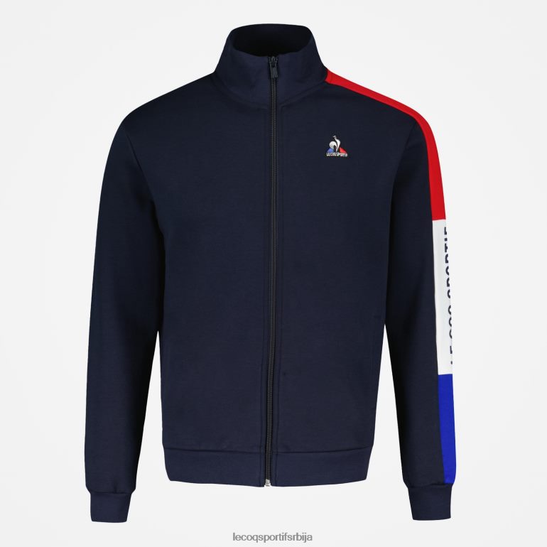 мушкарци Le Coq Sportif дуксерица плава са патентним затварачем одећу LVZN2D455