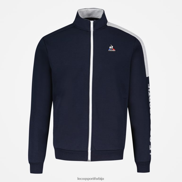 мушкарци Le Coq Sportif дуксерица плава са патентним затварачем одећу LVZN2D459