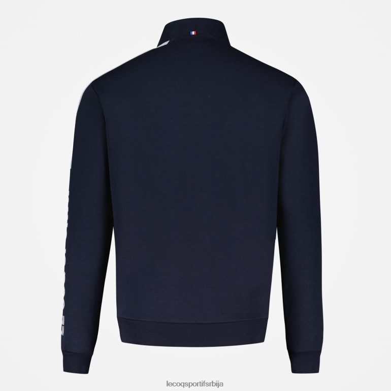 мушкарци Le Coq Sportif дуксерица плава са патентним затварачем одећу LVZN2D459