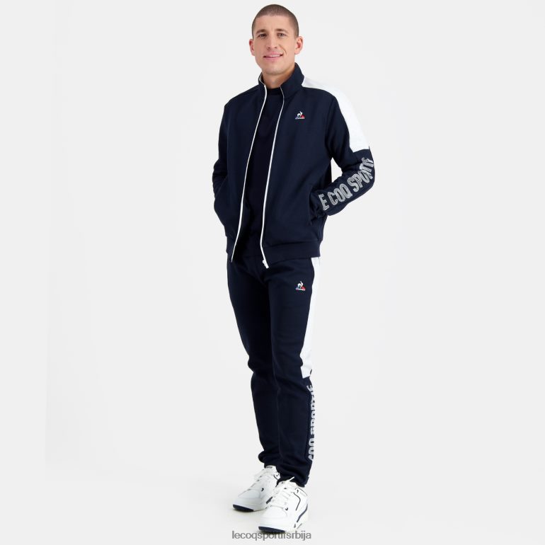 мушкарци Le Coq Sportif дуксерица плава са патентним затварачем одећу LVZN2D459