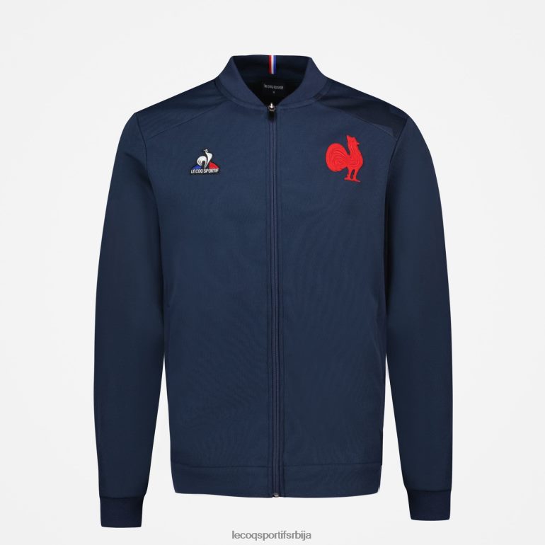 мушкарци Le Coq Sportif дуксерица плава са патентним затварачем одећу LVZN2D474
