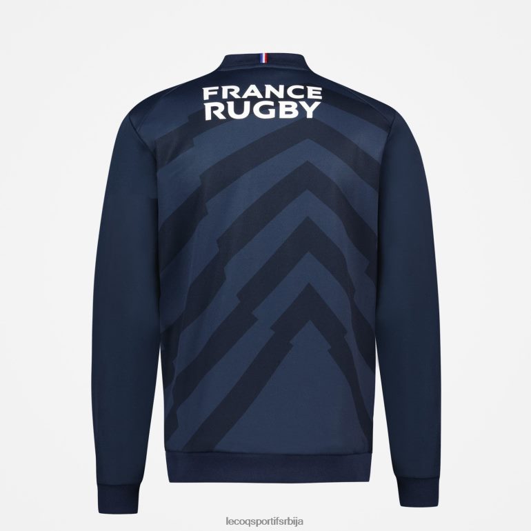 мушкарци Le Coq Sportif дуксерица плава са патентним затварачем одећу LVZN2D474