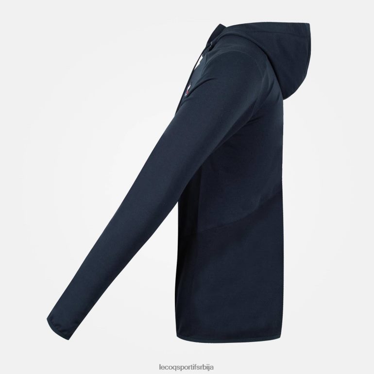 мушкарци Le Coq Sportif дуксерица са капуљачом и плавим патентним затварачем одећу LVZN2D490