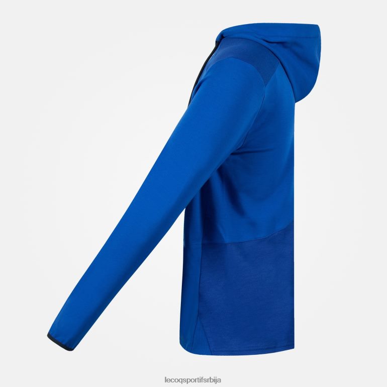 мушкарци Le Coq Sportif дуксерица са капуљачом плава одећу LVZN2D491