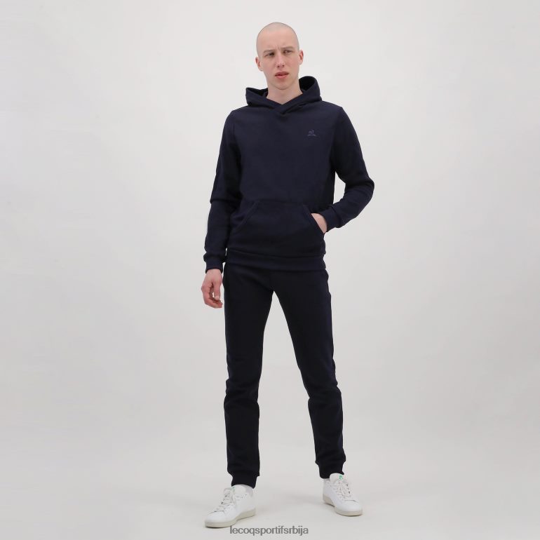 мушкарци Le Coq Sportif дуксерица са капуљачом плава одећу LVZN2D494