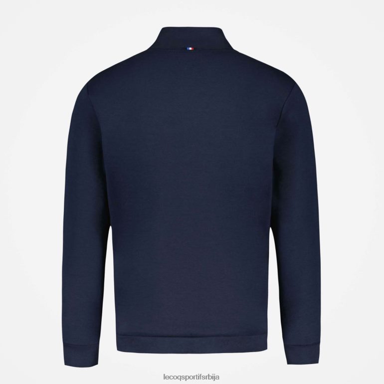 мушкарци Le Coq Sportif дуксерица плава са патентним затварачем одећу LVZN2D50