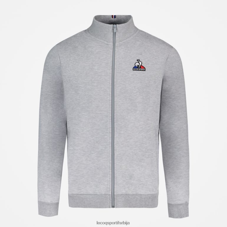 мушкарци Le Coq Sportif дуксерица сива са патентним затварачем одећу LVZN2D57