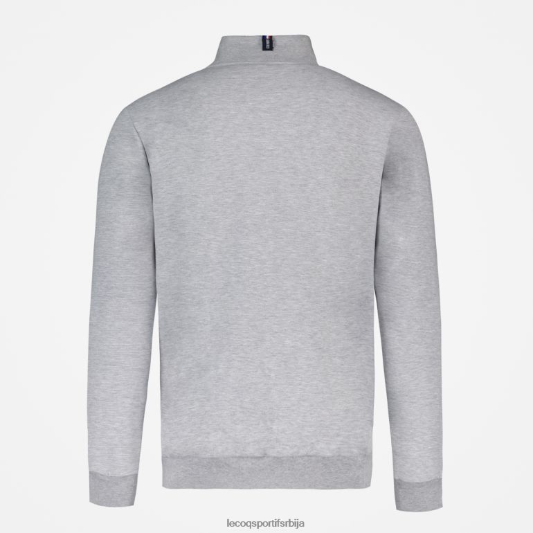 мушкарци Le Coq Sportif дуксерица сива са патентним затварачем одећу LVZN2D57