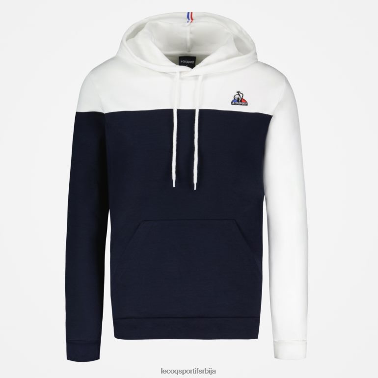 мушкарци Le Coq Sportif дуксерица са капуљачом плава одећу LVZN2D66