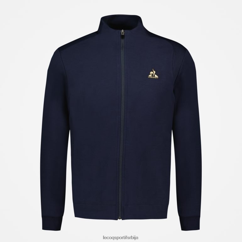 мушкарци Le Coq Sportif дуксерица плава са патентним затварачем одећу LVZN2D71