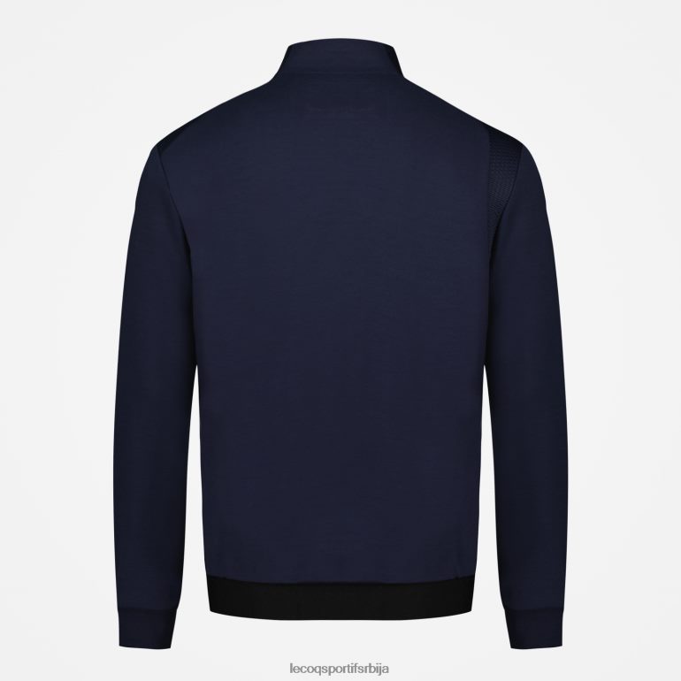 мушкарци Le Coq Sportif дуксерица плава са патентним затварачем одећу LVZN2D71