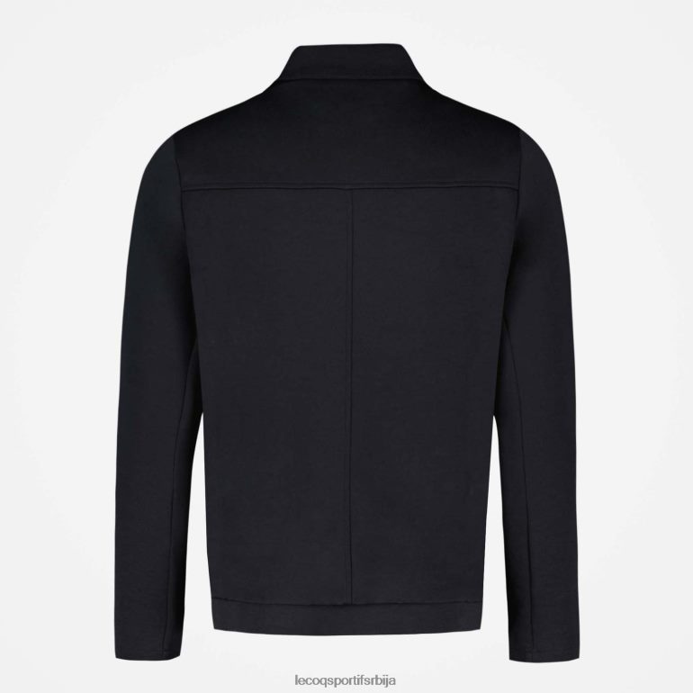 мушкарци Le Coq Sportif јакна са рајсфершлусом црна одећу LVZN2D73