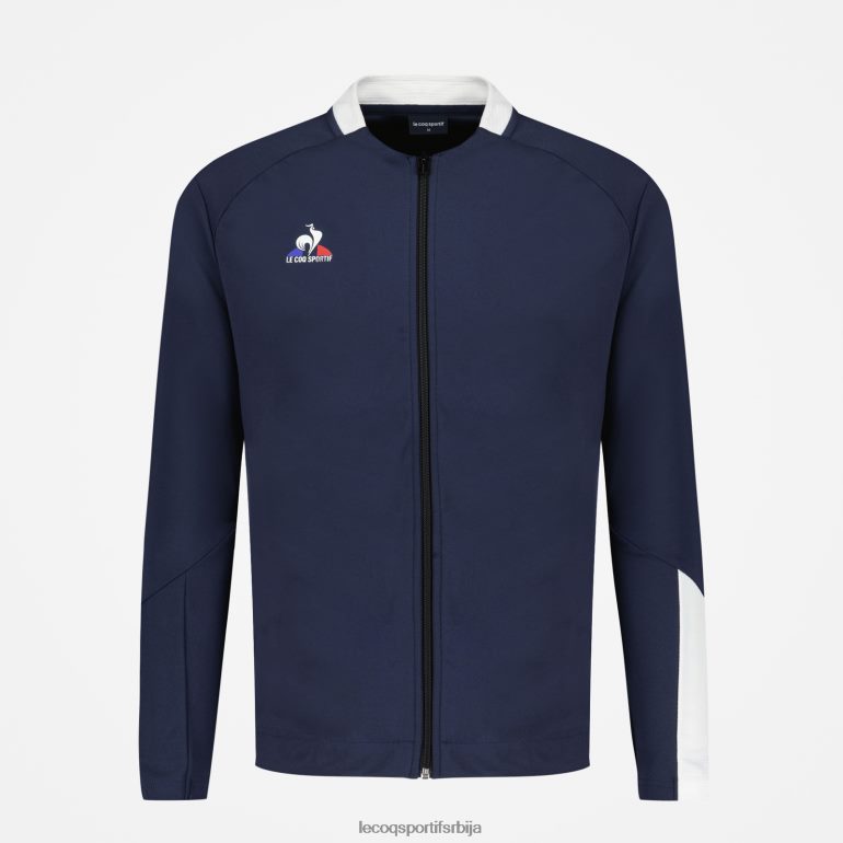 мушкарци Le Coq Sportif дуксерица плава са патентним затварачем одећу LVZN2D74