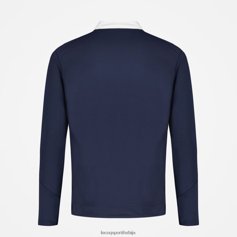 мушкарци Le Coq Sportif дуксерица плава са патентним затварачем одећу LVZN2D74