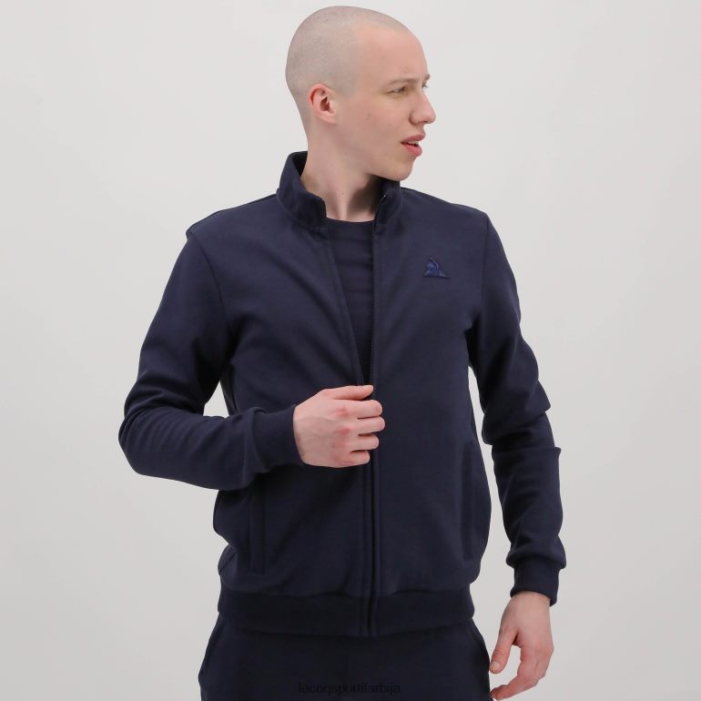 мушкарци Le Coq Sportif дуксерица плава са патентним затварачем одећу LVZN2D77