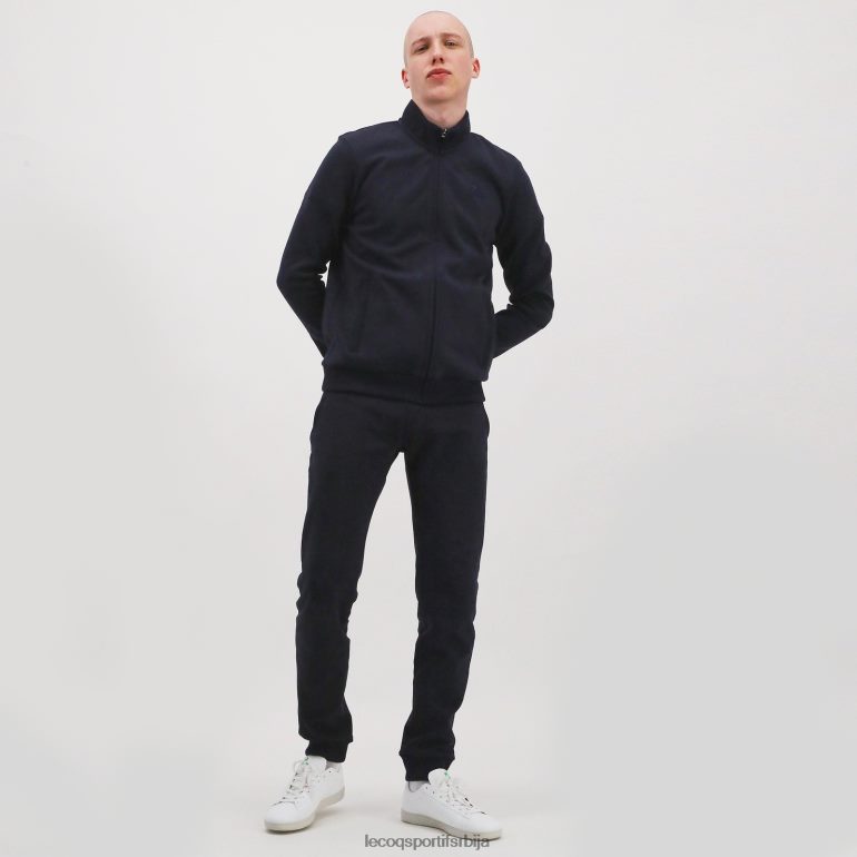 мушкарци Le Coq Sportif дуксерица плава са патентним затварачем одећу LVZN2D77
