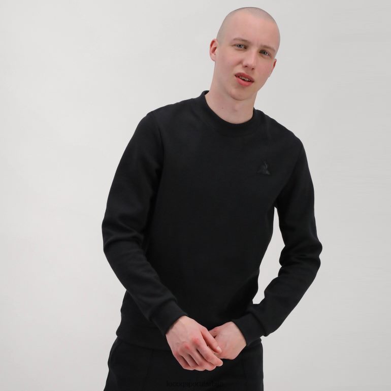 мушкарци Le Coq Sportif дуксерица црна одећу LVZN2D79