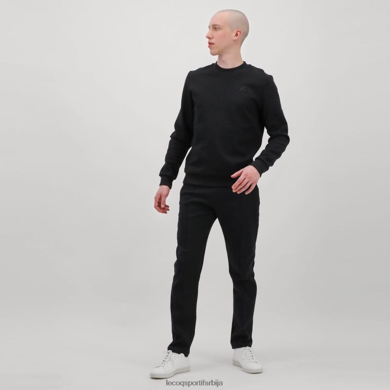 мушкарци Le Coq Sportif дуксерица црна одећу LVZN2D79