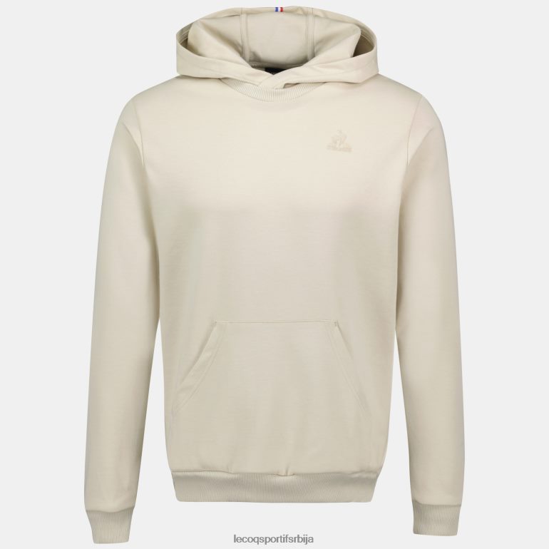 мушкарци Le Coq Sportif дукс са капуљачом браон одећу LVZN2D9