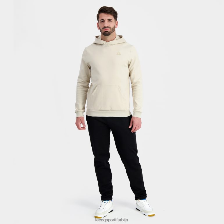 мушкарци Le Coq Sportif дукс са капуљачом браон одећу LVZN2D9