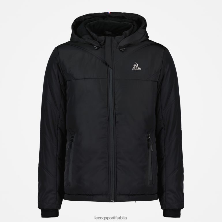 мушкарци Le Coq Sportif јакна црна одећу LVZN2D480