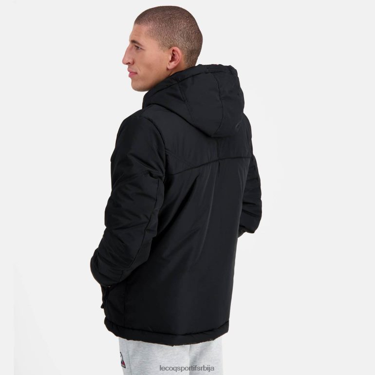 мушкарци Le Coq Sportif јакна црна одећу LVZN2D480
