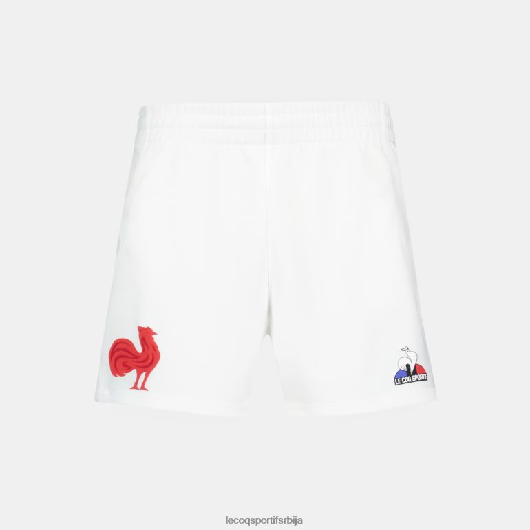 мушкарци Le Coq Sportif реплика кратка - кв де франце бела одећу LVZN2D235