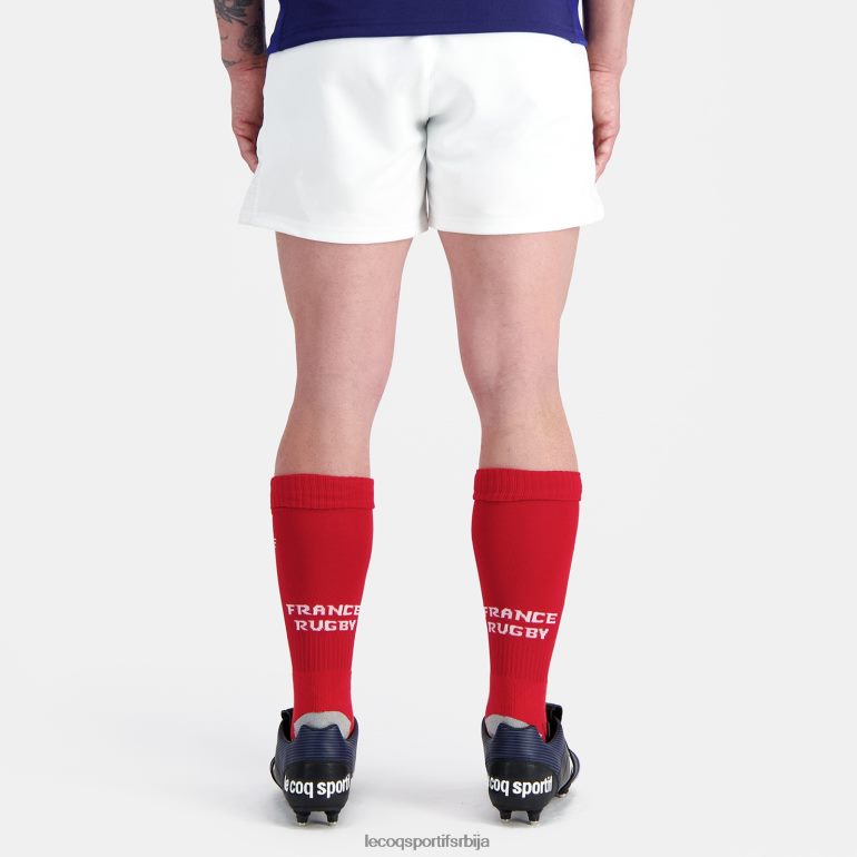 мушкарци Le Coq Sportif реплика кратка - кв де франце бела одећу LVZN2D235