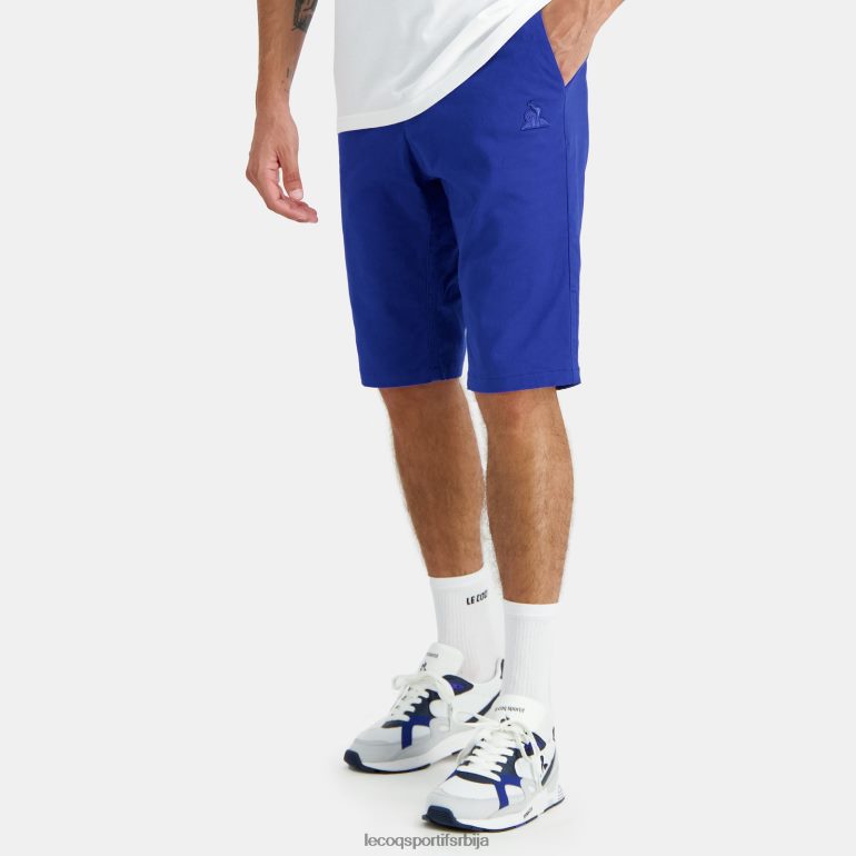мушкарци Le Coq Sportif шорц плаве боје одећу LVZN2D506