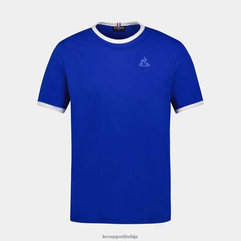 мушкарци Le Coq Sportif модна мајица плава одећу LVZN2D139