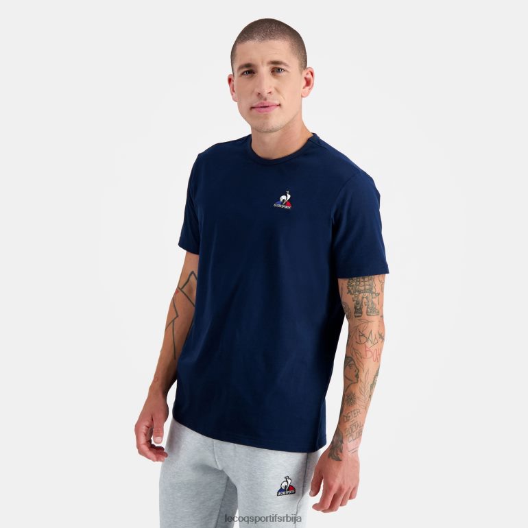 мушкарци Le Coq Sportif модна мајица плава одећу LVZN2D140