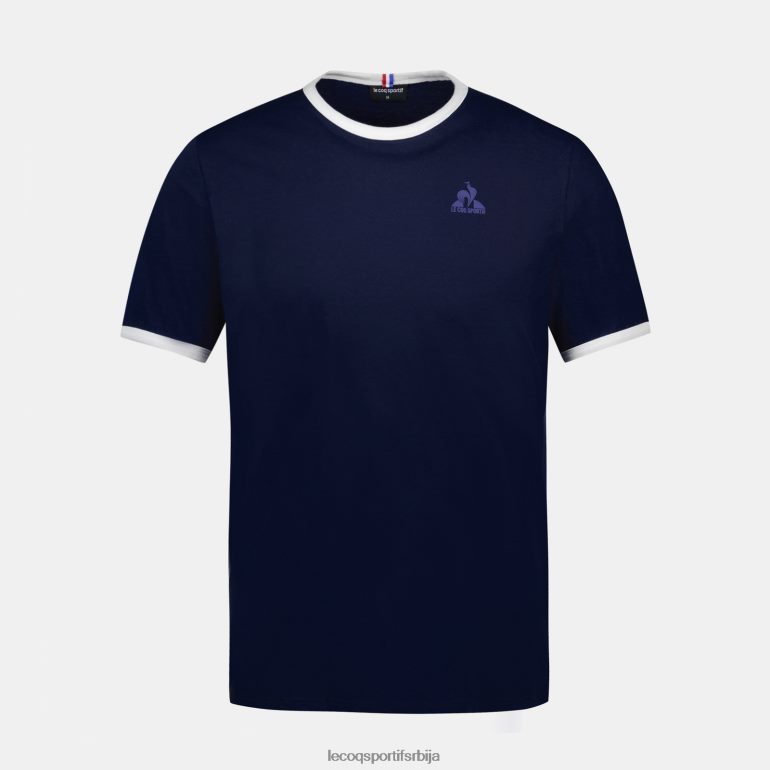 мушкарци Le Coq Sportif модна мајица плава одећу LVZN2D143